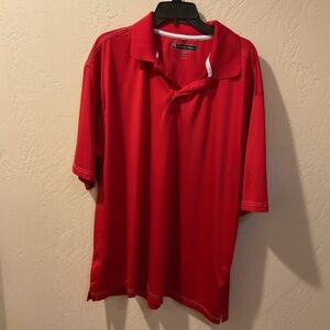 Pebble Beach Red Men's Polo Shirt 2X
